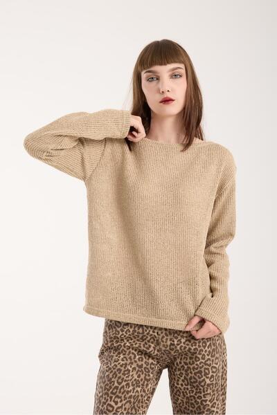 Store 100% Cotton Knitwear Knitted Fabric Women's Sweatshirt