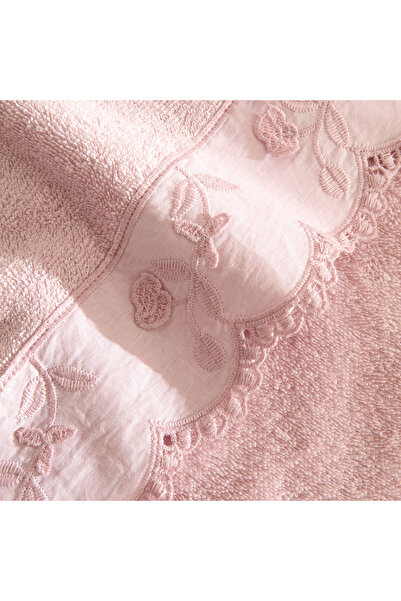 Karaca Home Artisan Cluster 100% бавовняний рушник для обличчя, пудровий, 50x90 см