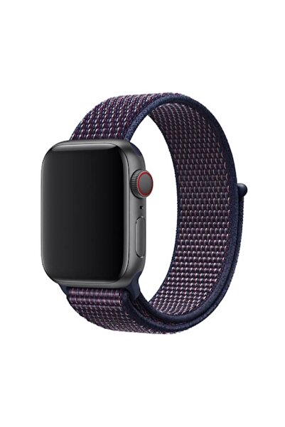 Edman Curea din nailon textil pentru Apple Watch 38/40/41 mm - violet