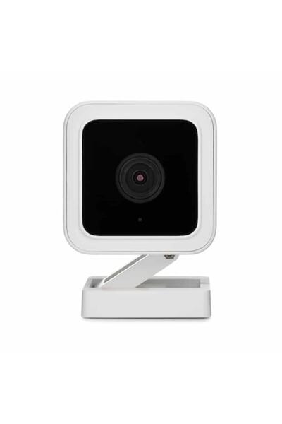 Wyze Cameră de securitate inteligentă Cam V3, vedere nocturnă, audio bidirecțional, albă