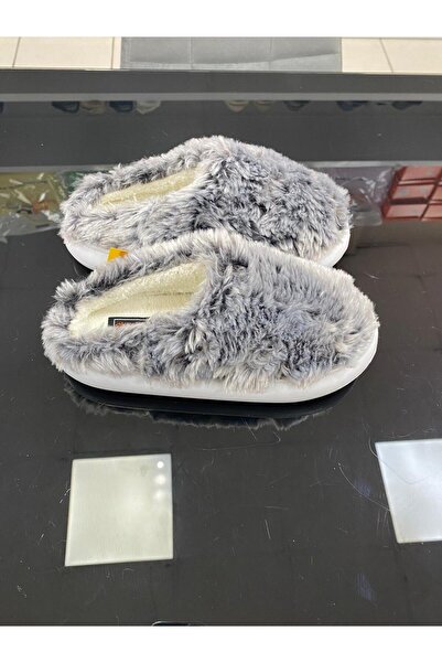 AkınalBella Peluş Kadın Yumuşak Kaymaz Taban Ev Terliği