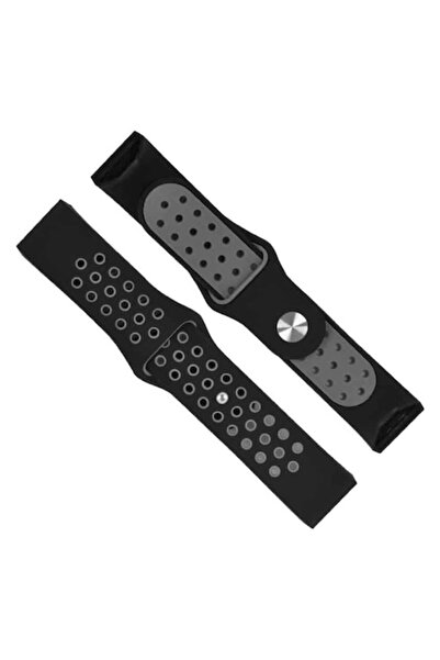 Edman Curea sport pentru Fitbit Charge 3 / 4, mărimea L, negru/gri
