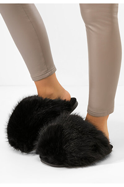 B T Shoes Papuci cu blanita Vesoria negri