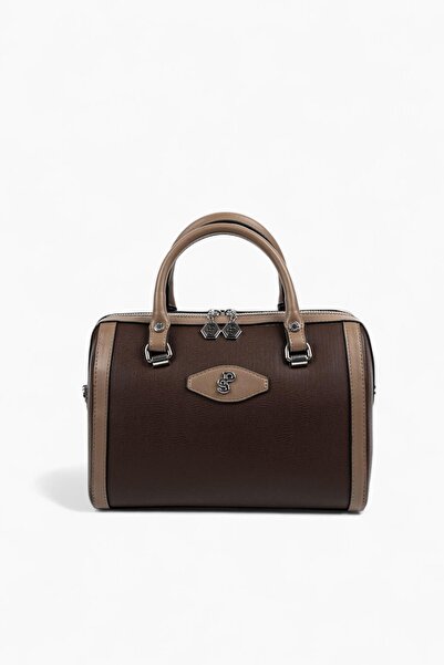 Silver Polo حقيبة يد بني - مينك SP1091