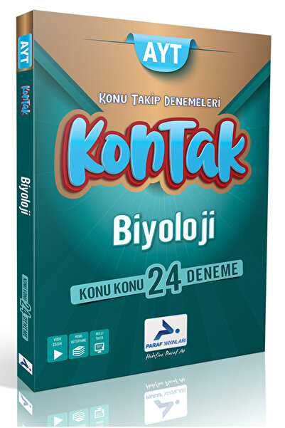 paraf yayınları Paraf Ayt Biyoloji Kontak Deneme