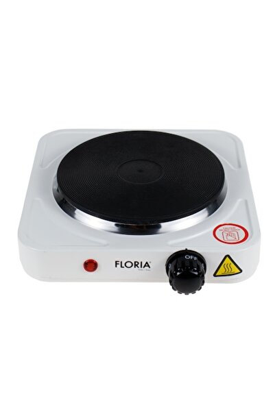 Floria electric hotplate ZLN-2805, white, 22 x 21 x 5 cm, 1000W