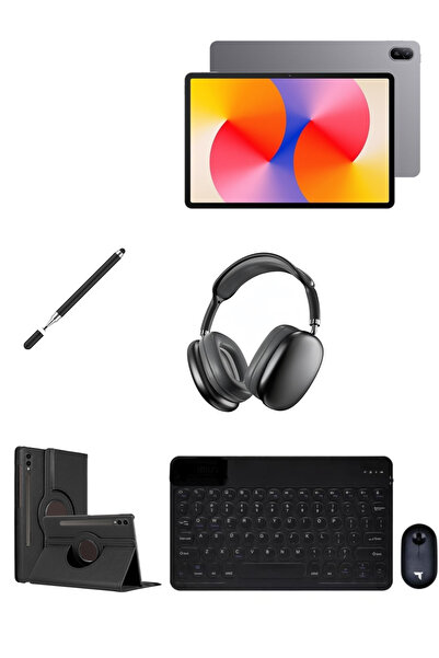 Huawei Matepad Se 11" 6gb 128gb Gri TABLET+SİYAH KALEM+SİYAH KLAVYE VE MOUSE SET+SİYAH KILIF+KULAKLIK
