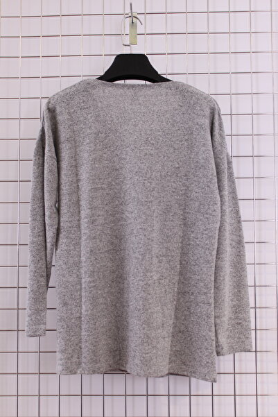 YXL COLLECTION Women's Plus Size Stretch Fabric Crew Neck Off Shoulder Cat Printed Soft Pullover Mom Blouse