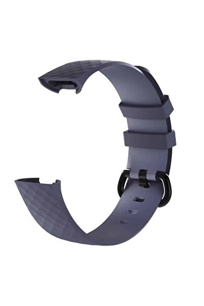 Edman Curea pentru Fitbit Charge 3 / 4, mărimea L, albastru închis