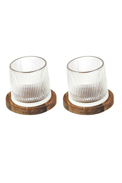 Other Set de 2 pahare de whisky cu suporturi