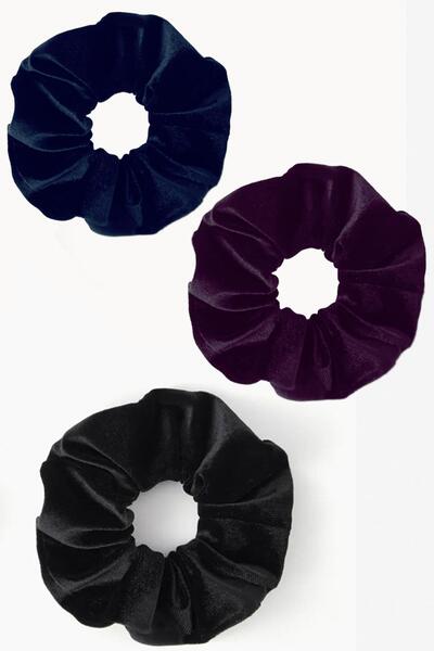 New Obsessions Luxury Velvet Baguette Buckle Set 3 Pieces