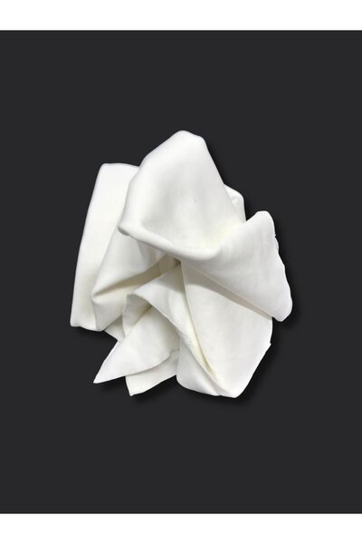 Yiğit Kumaş Ribana Fabric, Piece 85X95 cm Ecru Color