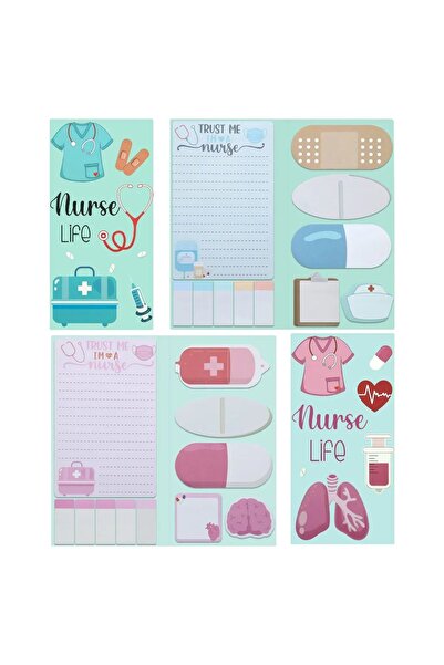 OEM Set notițe adezive Albastru Nurse Life