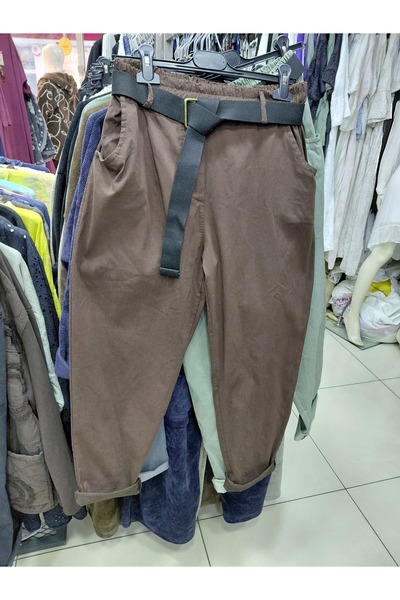 Tuana Otantik Canvas Fabric Carrot Model Pants