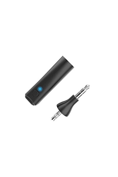 Edman Adaptor Premium Mini BK10 cu AUX, Bluetooth 5.0, Negru