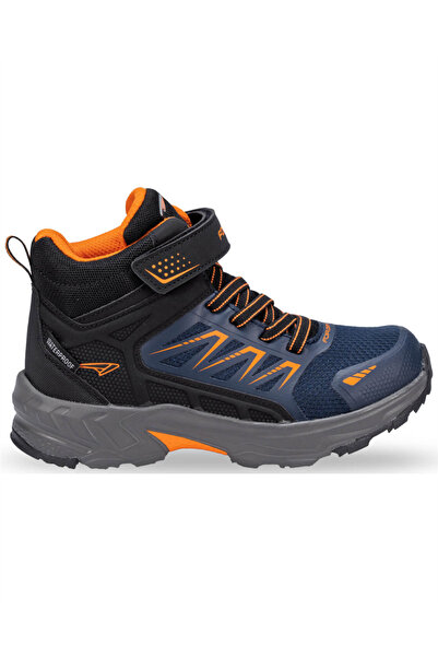 Forelli Rocket Kids Navy Blue-Orange (31-35) Waterproof Boots