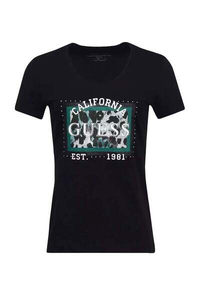 Guess Tricou negru pentru femei