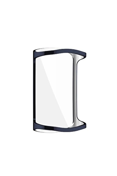 Edman Husă din silicon pentru Fitbit Charge 5, albastru închis