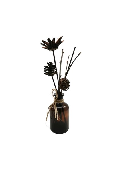 Doty Room air freshener Favorite Rustic Scent, lemon scent, 50 ml, brown bottle, arrangement included, Do