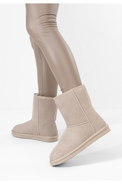 B T Shoes Μπότες τύπου ogg Crisea μπεζ