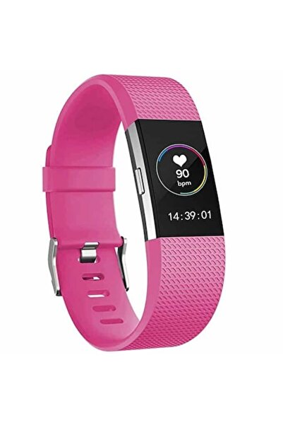 Edman Replacement Band for Fitbit Charge 2, Size L, Pink