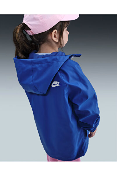 Nike Rain blue jacket boy's jacket raincoat 86m108