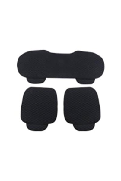 MOTOR10 Set de 3 huse de protecție pentru scaune auto Edman LXR-N, negre