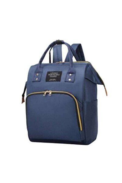 Edman multifunctional backpack/shoulder bag for moms, babies and children, Blue