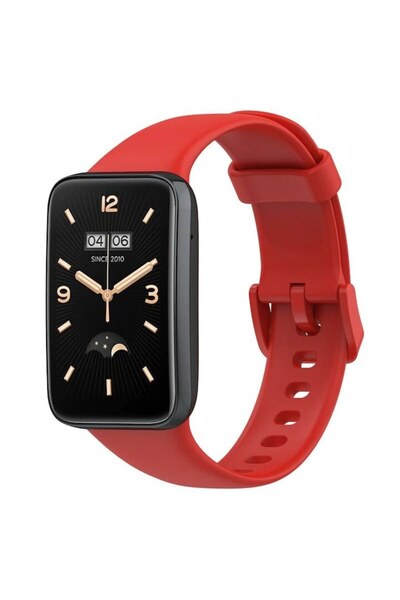 Edman silicone strap for Xiaomi Mi Band 7 Pro, Red