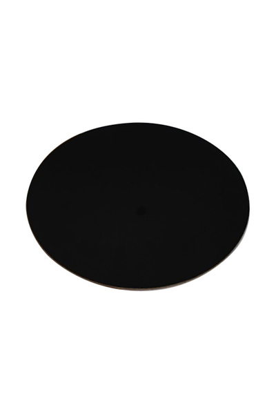 Ingrediente Dulci Slado – BLACK round cake plate Ø30cm h 3 mm MDF – 5pcs.