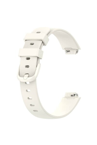 Edman curea compatibilă cu Fitbit Inspire 3, mărimea S, alb lunar