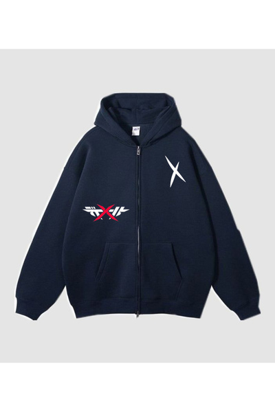 Sebesta Fashion سترة رياضية جديدة للموسم بسحاب وثلاثة خيوط من القطن مع طباعة ...