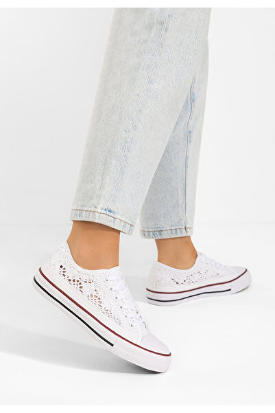 B T Shoes Tenisi dama Brittany V2 alb