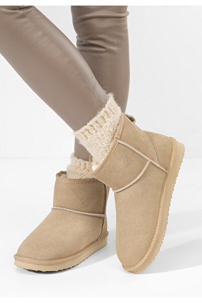 B T Shoes Cizme tip ogg Crisea V2 bej