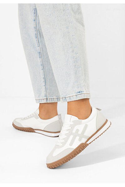 B T Shoes Sneakers dama Loriva albi