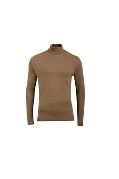River Island Men's Sweater, Brown, Size 2XL