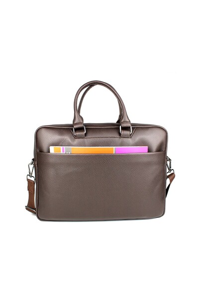 deri,se club Men's Brown 15 & 16 Inch Briefcase and Laptop Bag