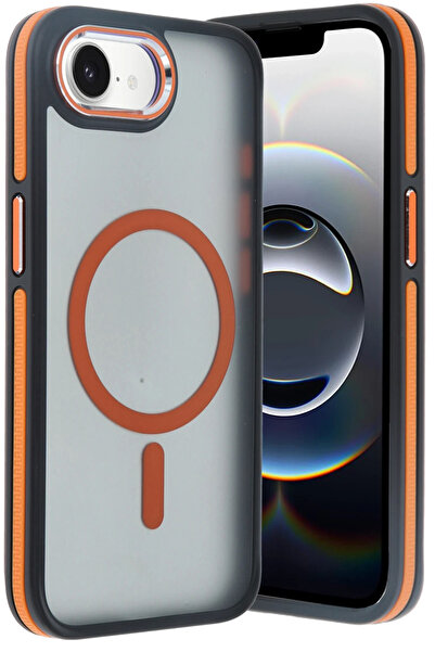 Joko غطاء ماج سيف لآيفون 16E من NRZSNT (142610) - برتقالي