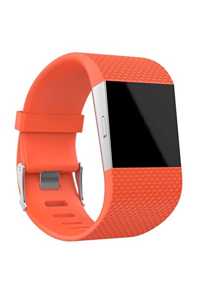 Edman Strap for Fitbit Surge, size S, Orange