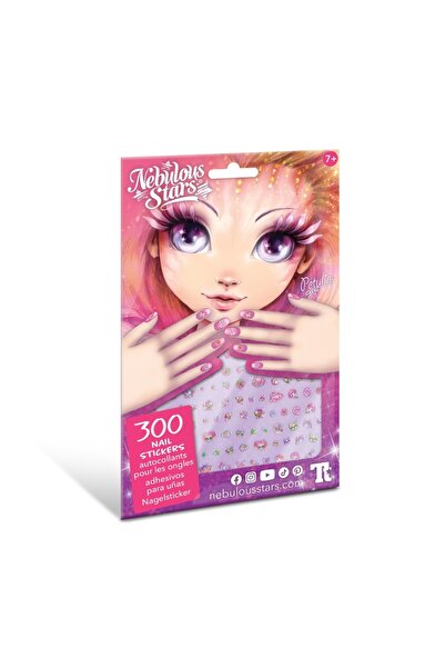 NEBULOUS STARS Set de 300 de stickere pentru unghii, Stele Nebuloase, Petulia