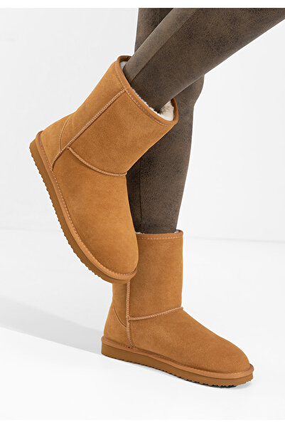 B T Shoes Cizme tip ogg Crisea camel