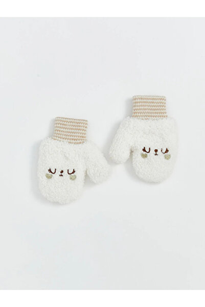 LC Waikiki Animal Embroidered Baby Girl Gloves