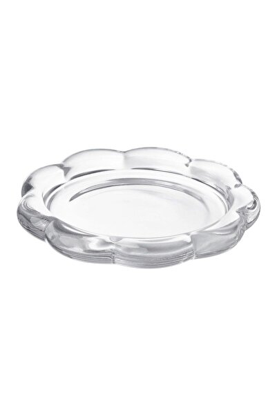 IKEA Bladfagel Mum Tabağı Saydam Cam 11 Cm