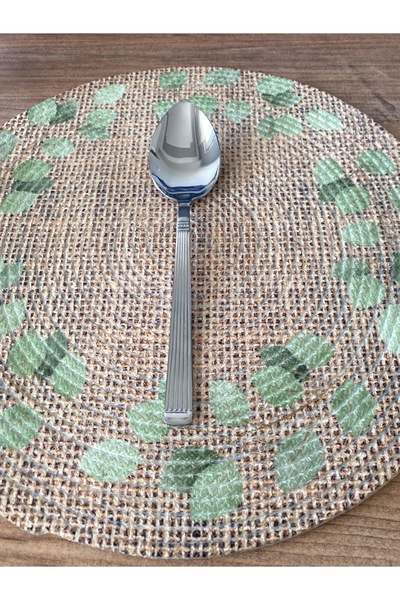 Elif Çizgi Model Tatlı Kaşığı 12 Adet