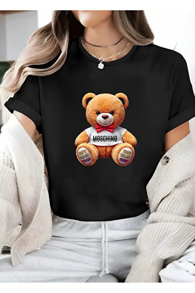 wonderbb Tricou dama 100% bumbac "Angry Bear"