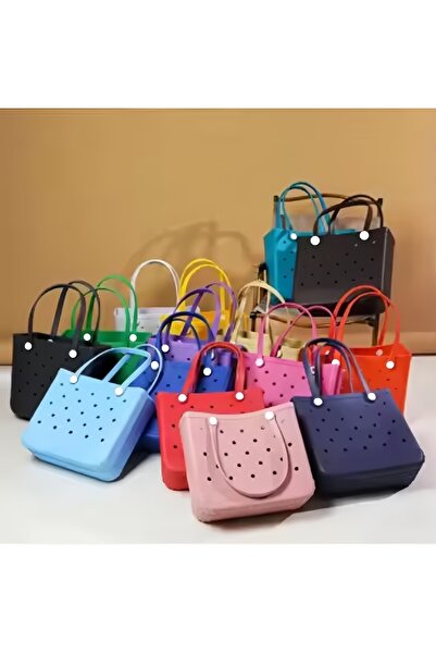 ROSECENTERBAZAAR SİLİKON PLAJ ÇANTASI