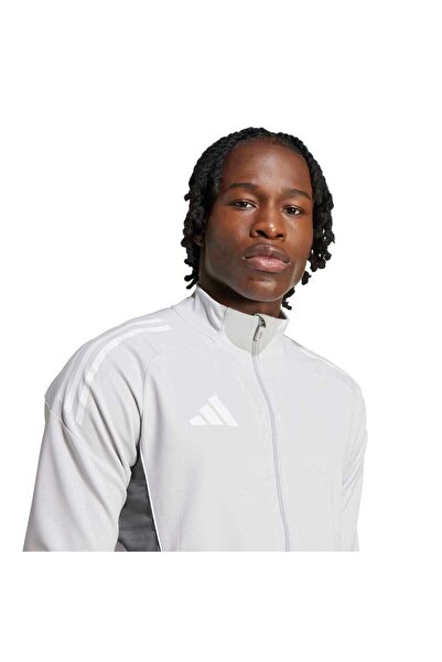 adidas Tiro25C Тренировъчна мъжка сива яке с яка