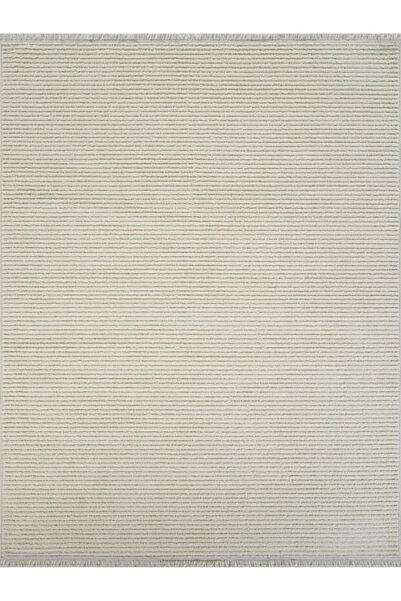 HALIVAR Bonny 1110 Krem Halı Sisal Bukle Dekoratif Kabartmalı Halı Tozsuz Salon Halısı Koridor