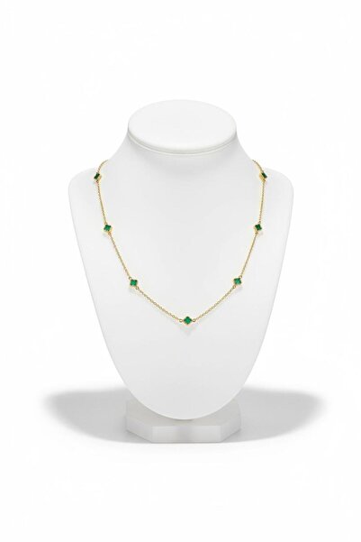 Çgk Çiğdem Gürel Kuyumculuk Yonca Altın Kolye