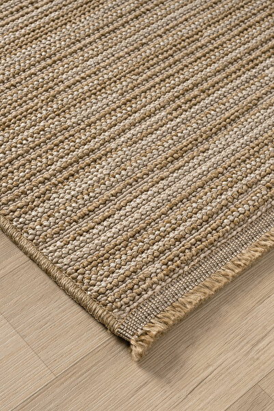 Evrium Home Bej İskandinav Üst Kalite Bukle Yumuşak Salon Koridor Mutfak Çocuk Oturma Odası Halısı Yolluk